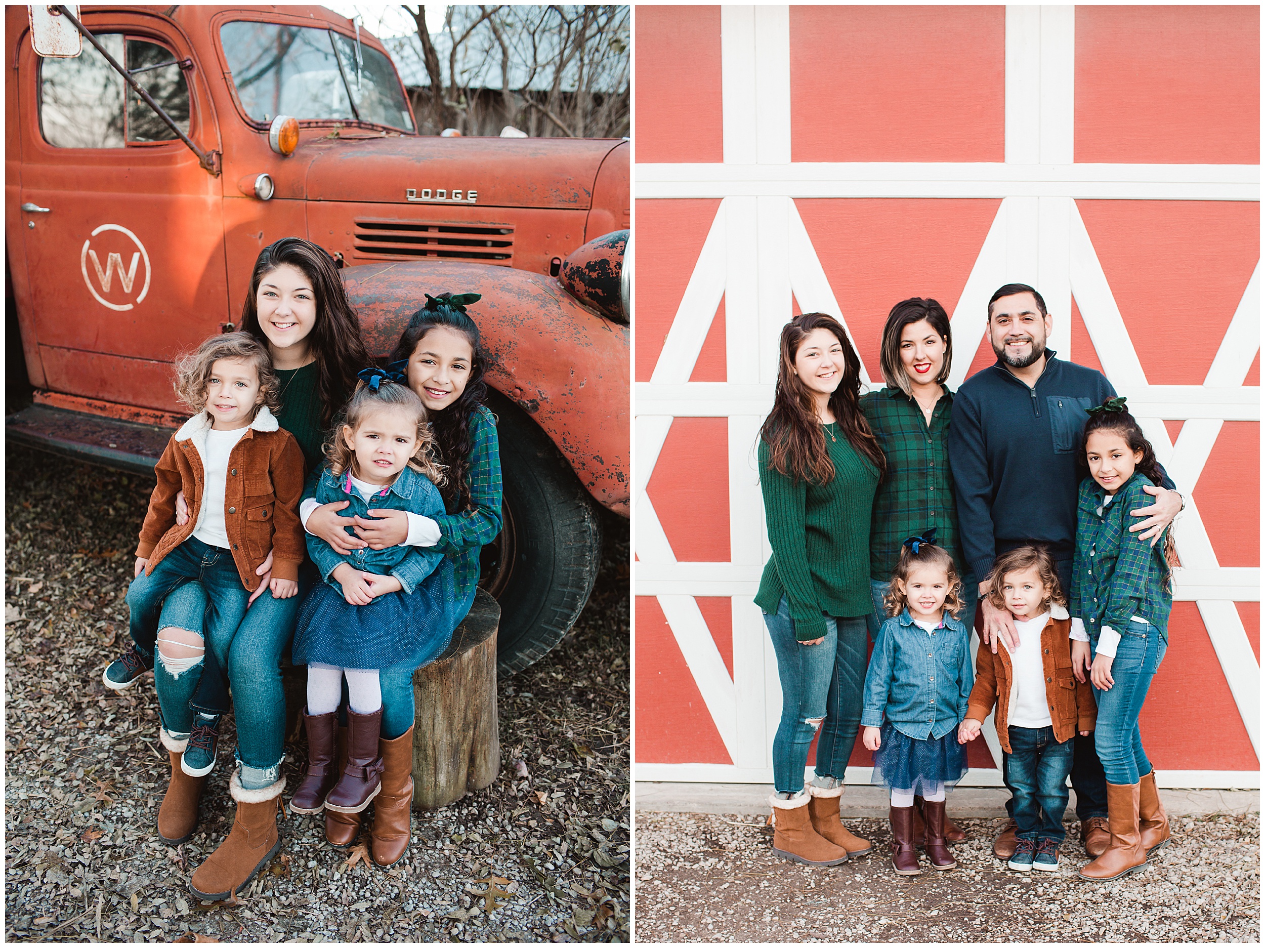 Dull's Tree Farm Family Photography Session