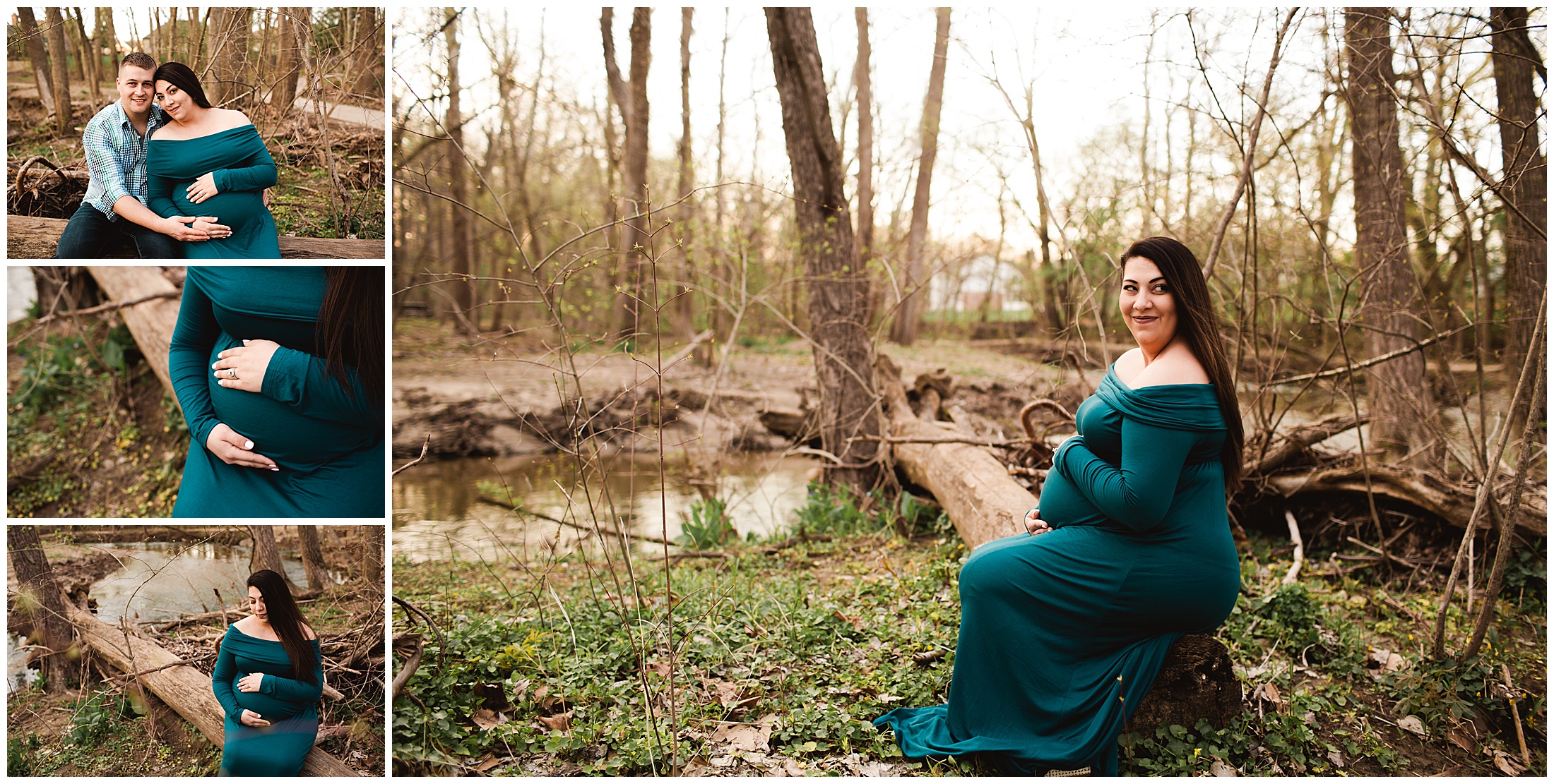 Carmel Maternity Photographer Flowing Well Park