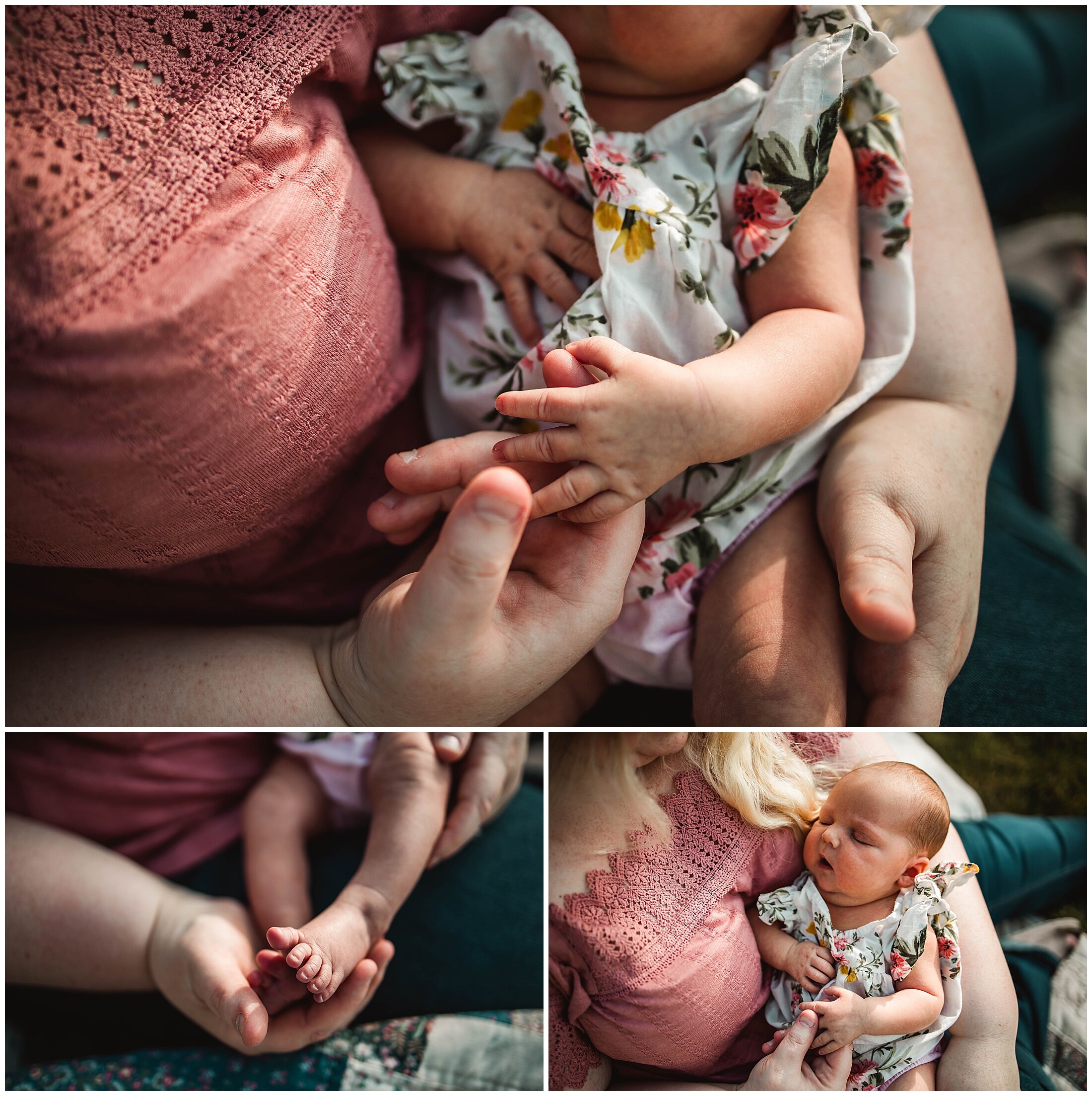 Carmel Indiana | Outdoor Newborn Photography 