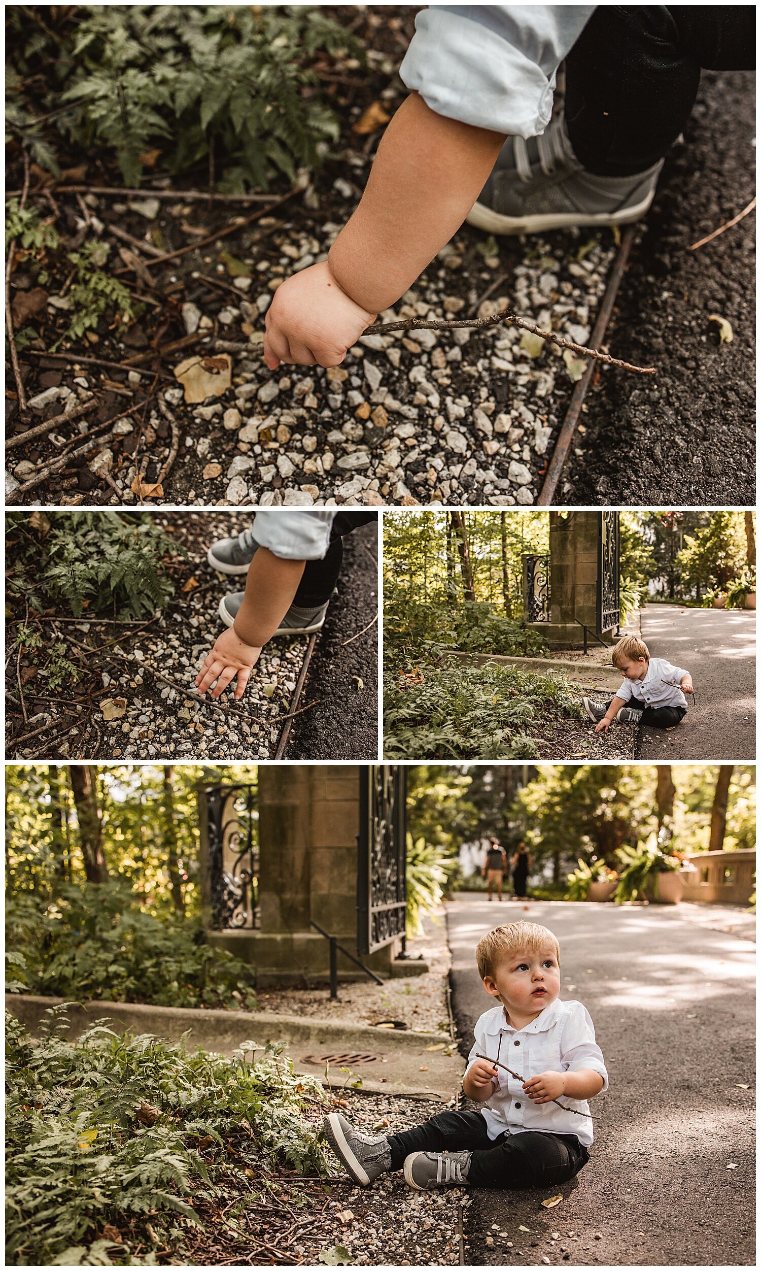 Indianapolis Maternity Photography | Newfields Gardens and Lily House