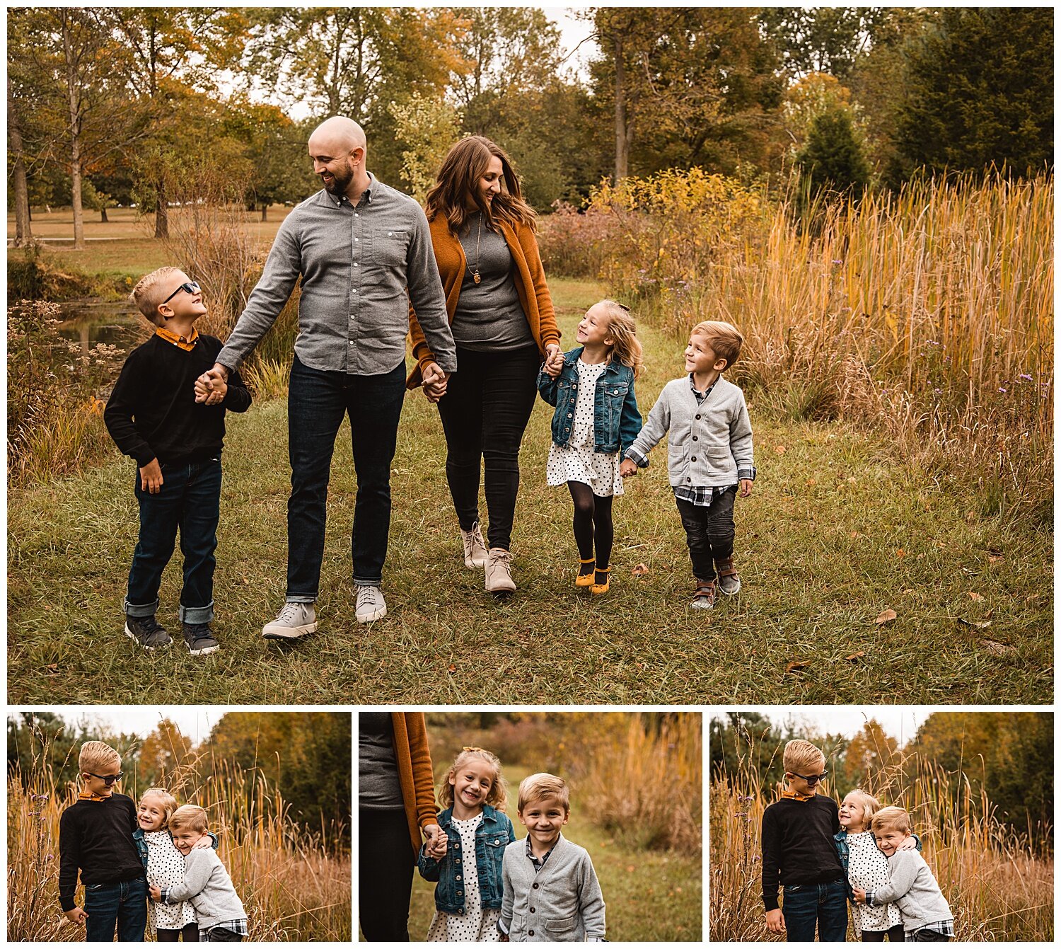 Indiana Extended Family Photography Session at Southeastway Park