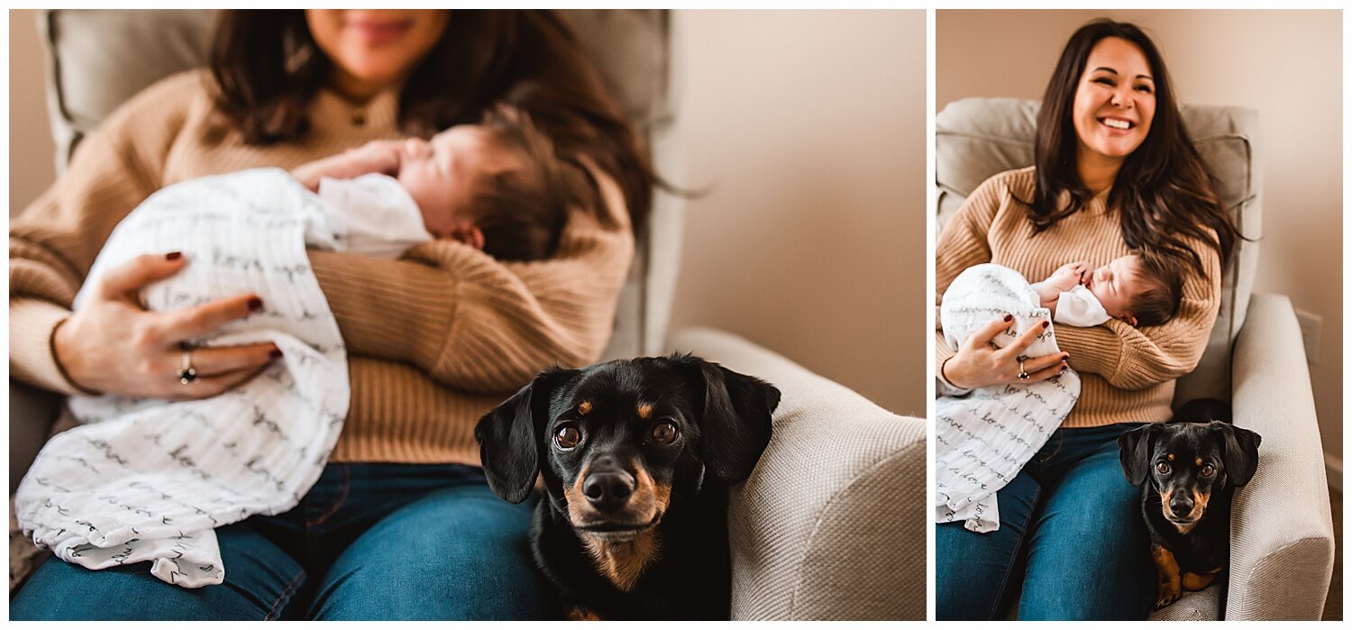 Downtown Indianapolis Newborn Photography