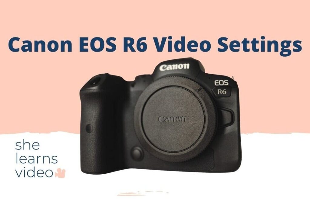 How to Setup Your Camera for Video  Canon EOS R6 Video Setup - Kelli White  Photography