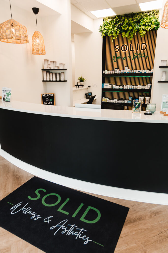 Solid Wellness Westfield - front office wide angle shot